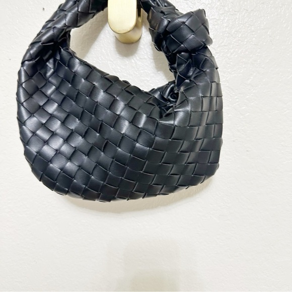 Urban expressions Mini Jodie Bag black faux leather braided - Picture 7 of 11